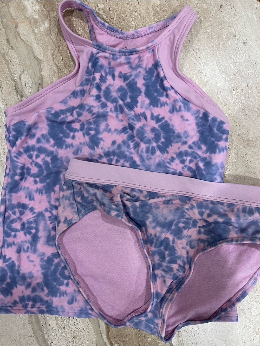 Athleta Girl Free Spirit tankini bathing suit - 12